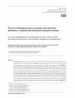 Research paper thumbnail of The use of photogrammetry to evaluate chest wall after arthrodesis in patients with Adolescent Idiopathic Scoliosis