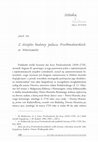 Research paper thumbnail of Z dziejów budowy pałacu Przebendowskich w Warszawie