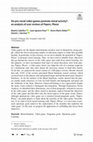 Research paper thumbnail of Do pro-social video games promote moral activity?: an analysis of user reviews of Papers, Please