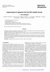 Research paper thumbnail of Superclusters of galaxies from the 2dF redshift survey