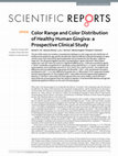 Research paper thumbnail of Color Range and Color Distribution of Healthy Human Gingiva: a Prospective Clinical Study