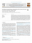 Late Holocene coastal dynamics, climate pulses and low terraces in the coast of the state of São Paulo, southeast, Brazil Cover Page