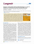 Research paper thumbnail of Dynamics of Decanethiol Self-Assembled Monolayers on Au(111) Studied by Time-Resolved Scanning Tunneling Microscopy