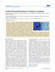 Research paper thumbnail of Flexible Self-Assembled Molecular Templates on Graphene