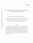 Research paper thumbnail of Neutrino phenomenology, dark energy and leptogenesis from pseudo-Nambu–Goldstone bosons