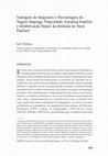 Research paper thumbnail of Vantagens de imigrantes e desvantagens de negros: emprego, propriedade, estrutura familiar e alfabetização depois da abolição no oeste paulista