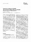 Research paper thumbnail of Quantitative changes in calmodulin and NAD kinase during early cell development in the root apex of Pisum sativum L