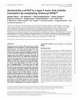 Research paper thumbnail of Escherichia coli ItaT is a type II toxin that inhibits translation by acetylating isoleucyl-tRNAIle