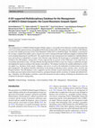 Research paper thumbnail of A GIS-supported Multidisciplinary Database for the Management of UNESCO Global Geoparks: the Courel Mountains Geopark (Spain)