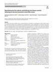 Neutralizing the free radicals could alleviate the disease severity following an infection by positive strand RNA viruses Cover Page