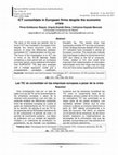 Research paper thumbnail of Las TIC se consolidan en las empresas europeas a pesar de la crisis