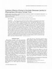 Research paper thumbnail of Cytotoxic effects of extract ofAcmella oleraceae(Jambú) inRhipicephalus microplusfemales ticks