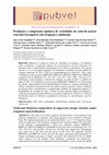 Research paper thumbnail of Produção e composição química de variedades de cana-de-açúcar com fins forrageiros sob irrigação e adubação