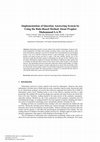 Research paper thumbnail of Implementation of Question Answering System by Using the Rule-Based Method About Prophet Muhammad S.A.W