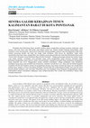 Research paper thumbnail of Sentra Galeri Kerajinan Tenun Kalimantan Barat DI Kota Pontianak