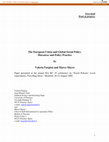 Research paper thumbnail of The European Union and Global Social Policy. Discourse and Policy Practice