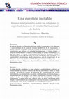 Research paper thumbnail of Una cuestión inefable: Ensayo interpretativo sobre las religiones y espiritualidades en el Estado Plurinacional de Bolivia