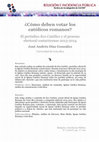 Research paper thumbnail of ¿Cómo deben votar los católicos romanos?: El periódico Eco Católico y el proceso electoral costarricense 2013-2014