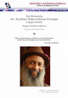 Research paper thumbnail of En Memoria Dr. Ibrahim Abdurrahman Farajajé (1952-2016)