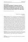 "'Jerusalem and Athens' in America: On the Biographical Background of Leo Strauss's Four Eponymous Lectures from 1946, 1950, and 1967, and an Abandoned Book Project from 1956/1957," in Journal for the History of Modern Theology / Zeitschrift für Neuere Theologiegeschichte 29/1 (2022), pp. 90–132. Cover Page