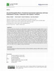 Research paper thumbnail of Glycated Hemoglobin HbA1c: Permittivity Experimental Applications with Some Mathematical Concepts, Temperature and Frequency Variations