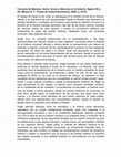 Research paper thumbnail of Reporte de Lectura: Sonia Corcuera de Mancera "Voces y Silencios en la historia. Siglos XIX y XX." México D. F., Fondo de Cultura Económica, 2005, p. 33-55.