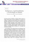 Research paper thumbnail of Editorial. Religiones, espiritualidades y ecoteología en debate