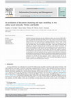 An evaluation of document clustering and topic modelling in two online social networks: Twitter and Reddit Cover Page