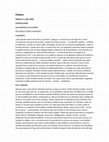 Research paper thumbnail of Palabra, n;umero 5, julio