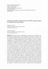 Research paper thumbnail of Seeking sustainability: Employing Ostrom's SESF to explore spatial fit in Maine’s sea urchin fishery