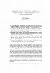 Research paper thumbnail of Making Sense of Latin American Immigrant Experiences in the United States