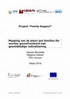 Research paper thumbnail of Mapping van de steun aan families die worden geconfronteerd met gewelddadige radicalisering