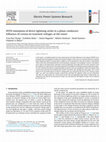 Research paper thumbnail of FDTD simulation of direct lightning strike to a phase conductor: Influence of corona on transient voltages at the tower