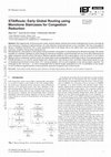 Research paper thumbnail of STAIRoute: Early Global Routing using Monotone Staircases for Congestion Reduction