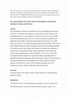 Research paper thumbnail of The commonification of the public under new municipalism: commons-state institutions in Naples and Barcelona