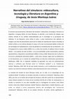 Research paper thumbnail of Reseña: Narrativas del simulacro: videocultura, tecnología y literatura en Argentina y Uruguay , de Jesús Montoya Juárez