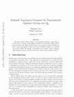 Research paper thumbnail of Definable topological dynamics for trigonalizable algebraic groups over Qp