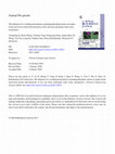 Research paper thumbnail of The influence of a washing pretreatment containing phosphate anions on single-mode microwave-based detoxification of fly ash from municipal solid waste incinerators