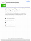 Research paper thumbnail of Gd(III) Adsorption on the DTPA-functionalized chitosan/magnetite nanocomposites