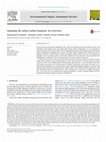 Assessing the urban carbon footprint: An overview Cover Page