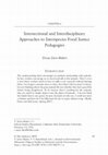 Research paper thumbnail of Intersectional & interdisciplinary approaches to interspecies food justice pedagogies