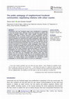 Research paper thumbnail of The public pedagogy of neighborhood Facebook communities: Negotiating relations with urban coyotes