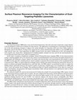 Research paper thumbnail of Surface Plasmon Resonance Imaging For the Characterization of Dual-Targeting-Peptides Liposomes