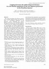 Research paper thumbnail of Logging decreases the pollen dispersal distance in a low-density population of the tree Bagassa guianensis in the Brazilian Amazon