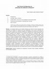 Research paper thumbnail of Das Forças de Segurança na prevenção da violência no Desporto