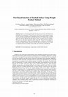 Research paper thumbnail of Web Based Selection of Football Striker Using Weight Product Method