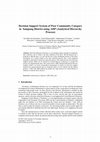 Research paper thumbnail of Decision Support System of Poor Community Category in Sampang District using AHP (Analytical Hierarchy Process)