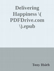 Delivering Happiness Cover Page