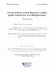 Research paper thumbnail of The second time ’round: Remarried couples’ gender construction in wedding planning