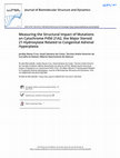 Research paper thumbnail of Measuring the structural impact of mutations on cytochrome P450 21A2, the major steroid 21-hydroxylase related to congenital adrenal hyperplasia